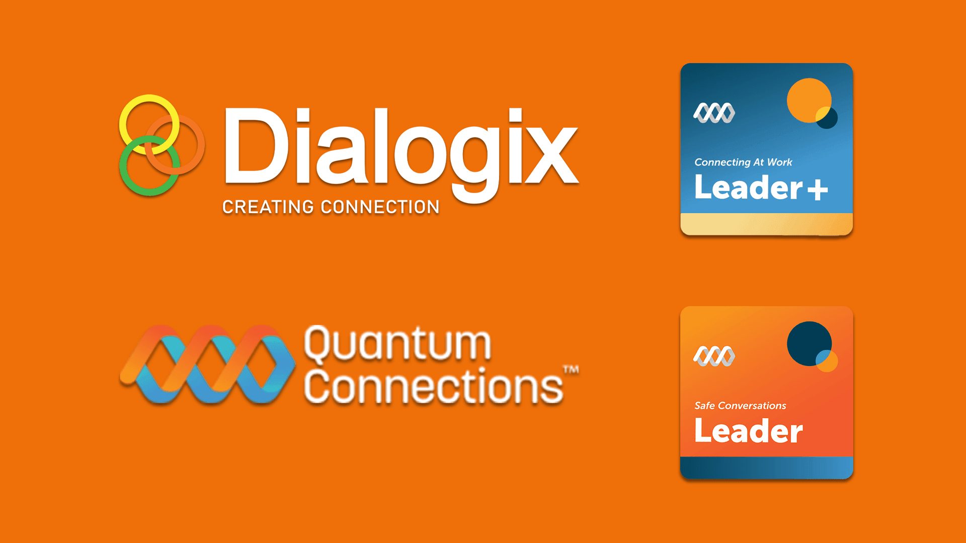 Dialogix is proud to partner with Quantum Connections in launching Connecting At Work.
