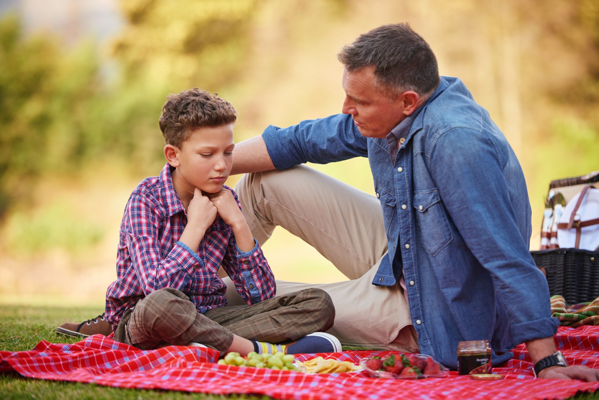 His dad is always there for him